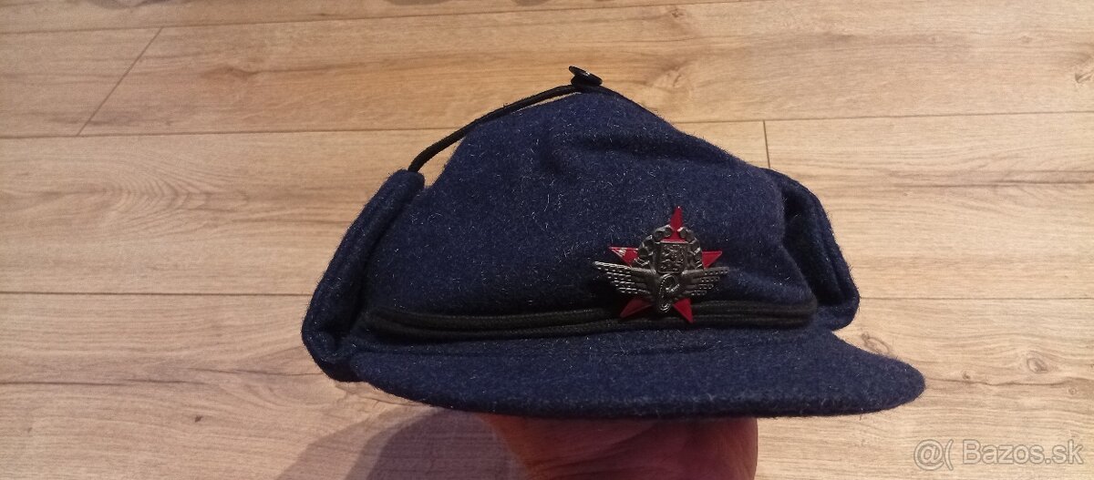 Zimná čiapka ČSD železničiarska - 3
