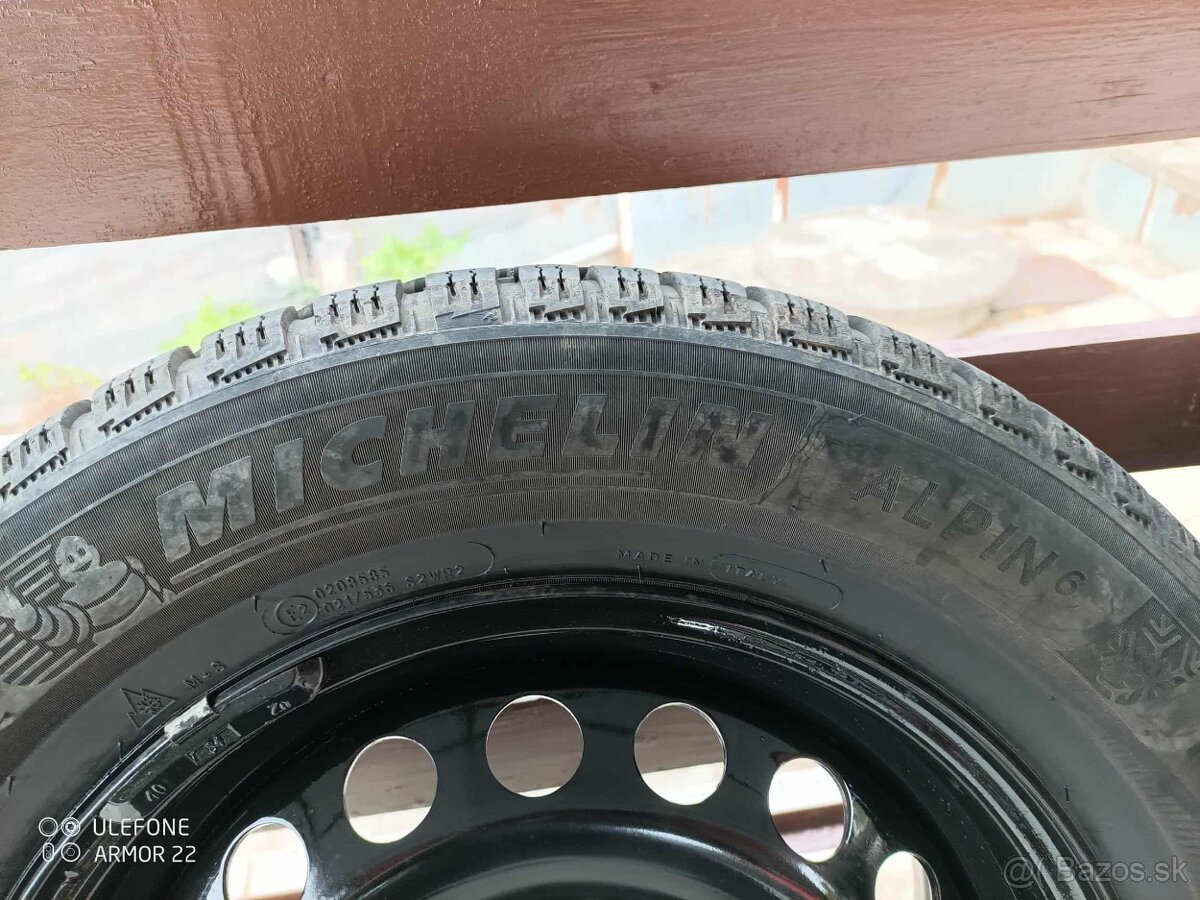 Predám zimné kolesá 5x112 , 195/65 r15 - 3