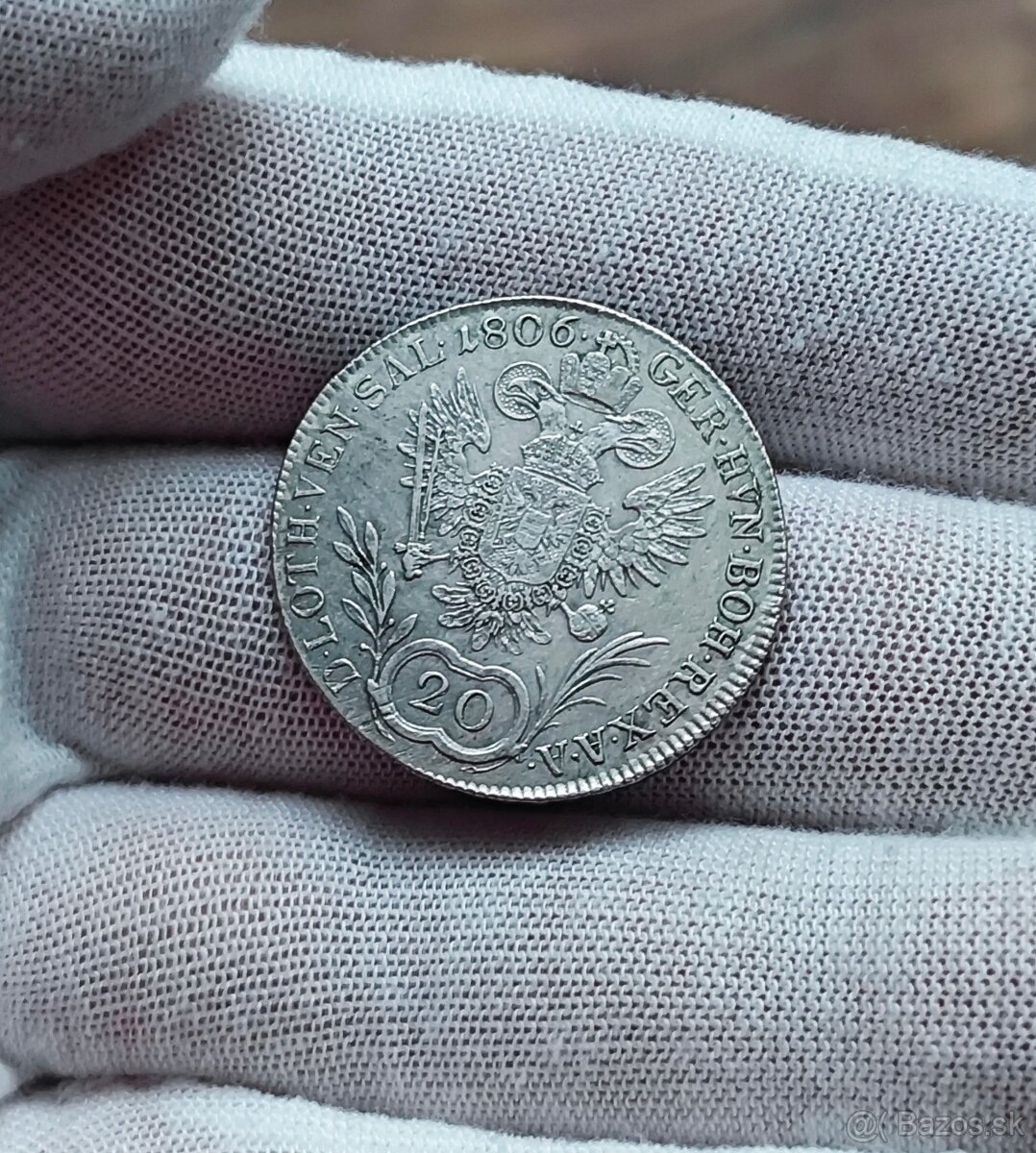 20 kreuzer 1783, 1806, 1823, 1825, 1832 - 3