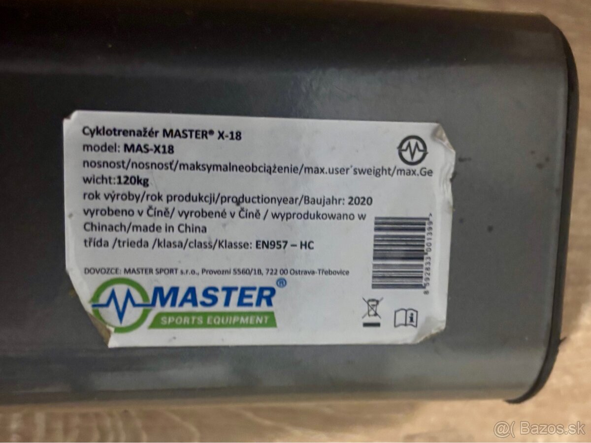 Stacionarny bicykel MASTER X-18 - 3