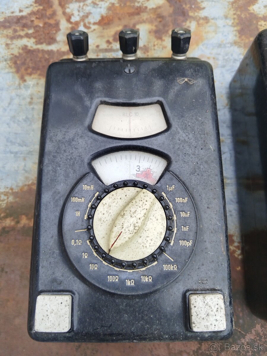 Meracie prístroje, Ohm meter, Voltmeter RLC 10, DU 20 - 3