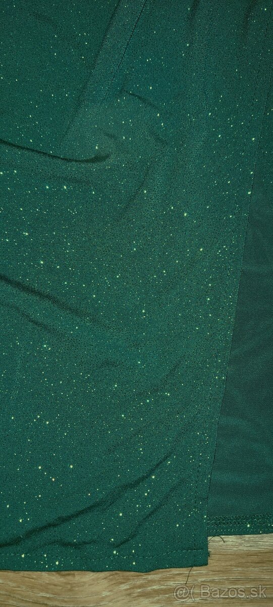 Spoločenské zelené šaty - 3