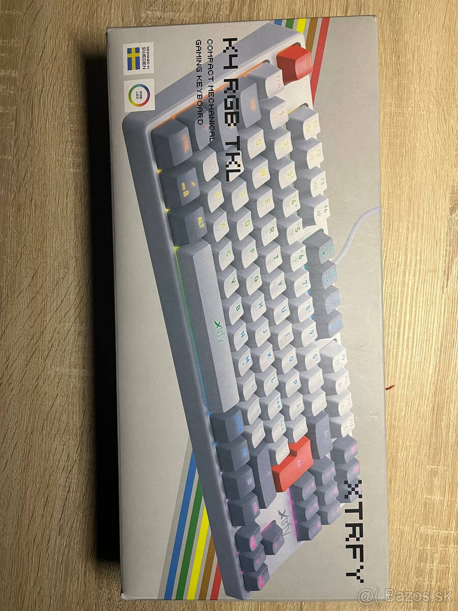 Mechanická klávesnica XTRFY K4 TKL RGB - 3