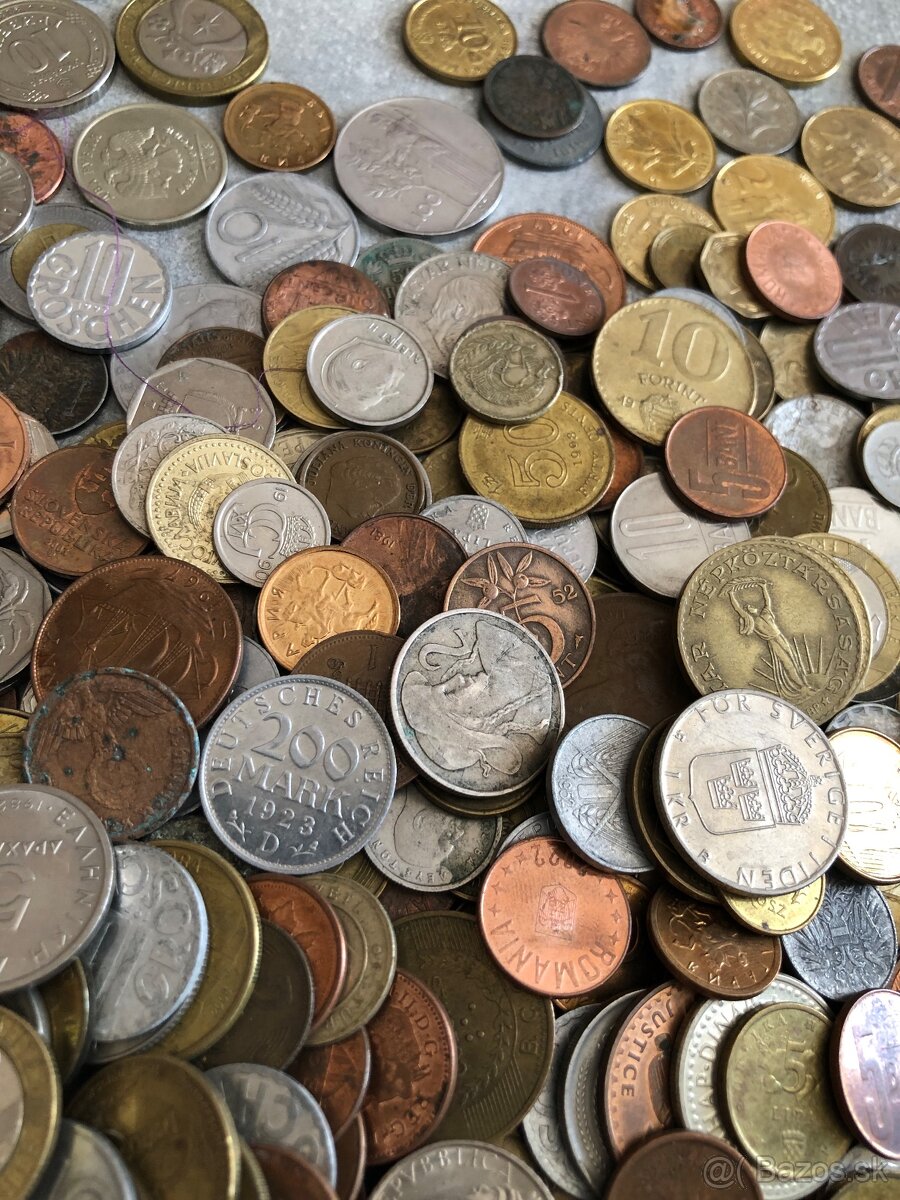 Veľký mix mincí mince - 3