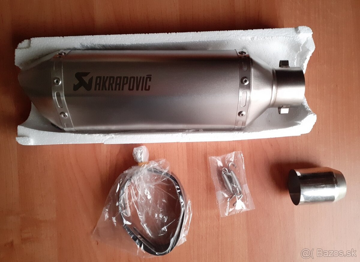 Nový Športový Ladený univerzálny moto výfuk + DB Killer - 3