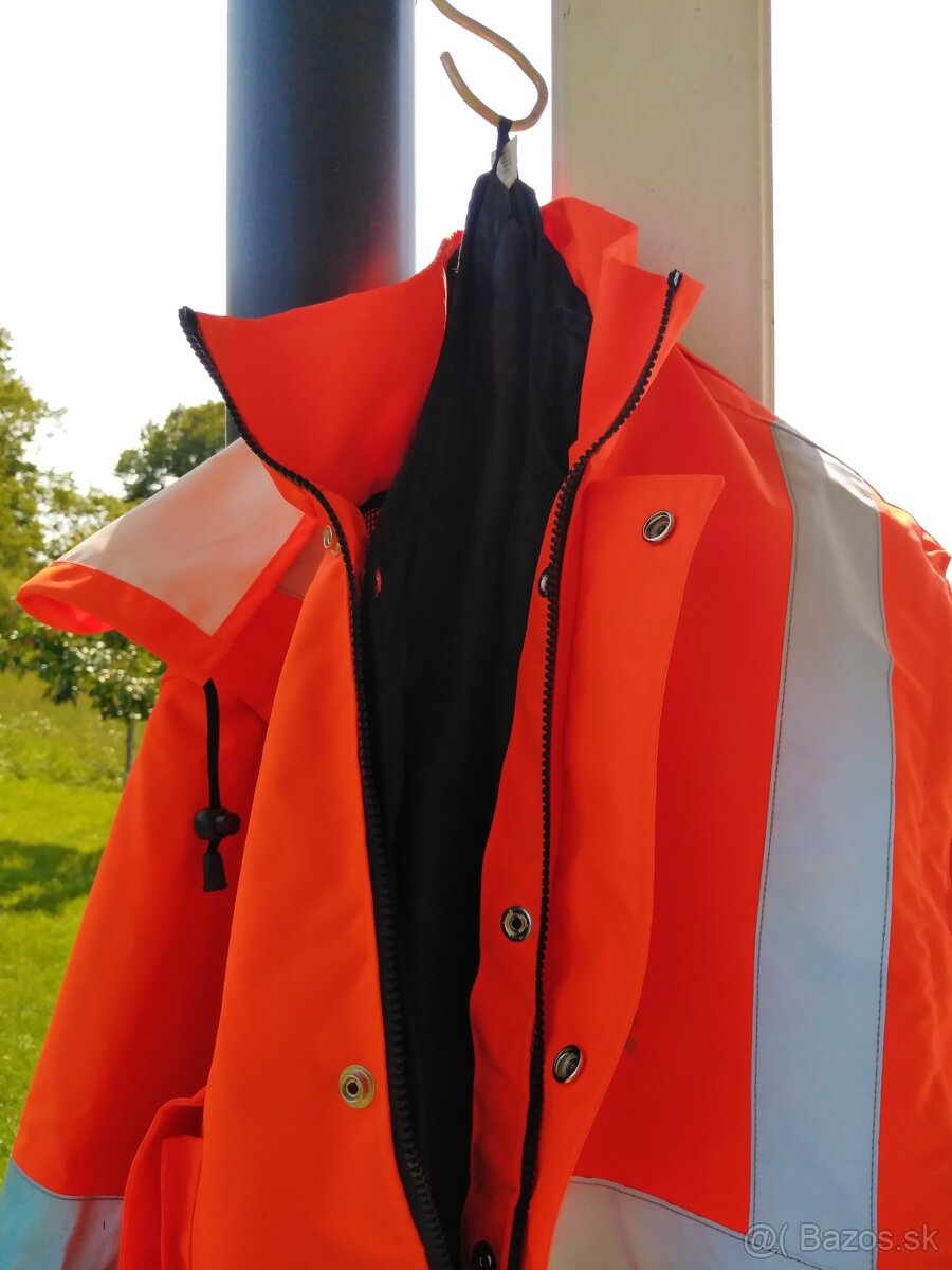 Reflexná zateplená bunda - 3