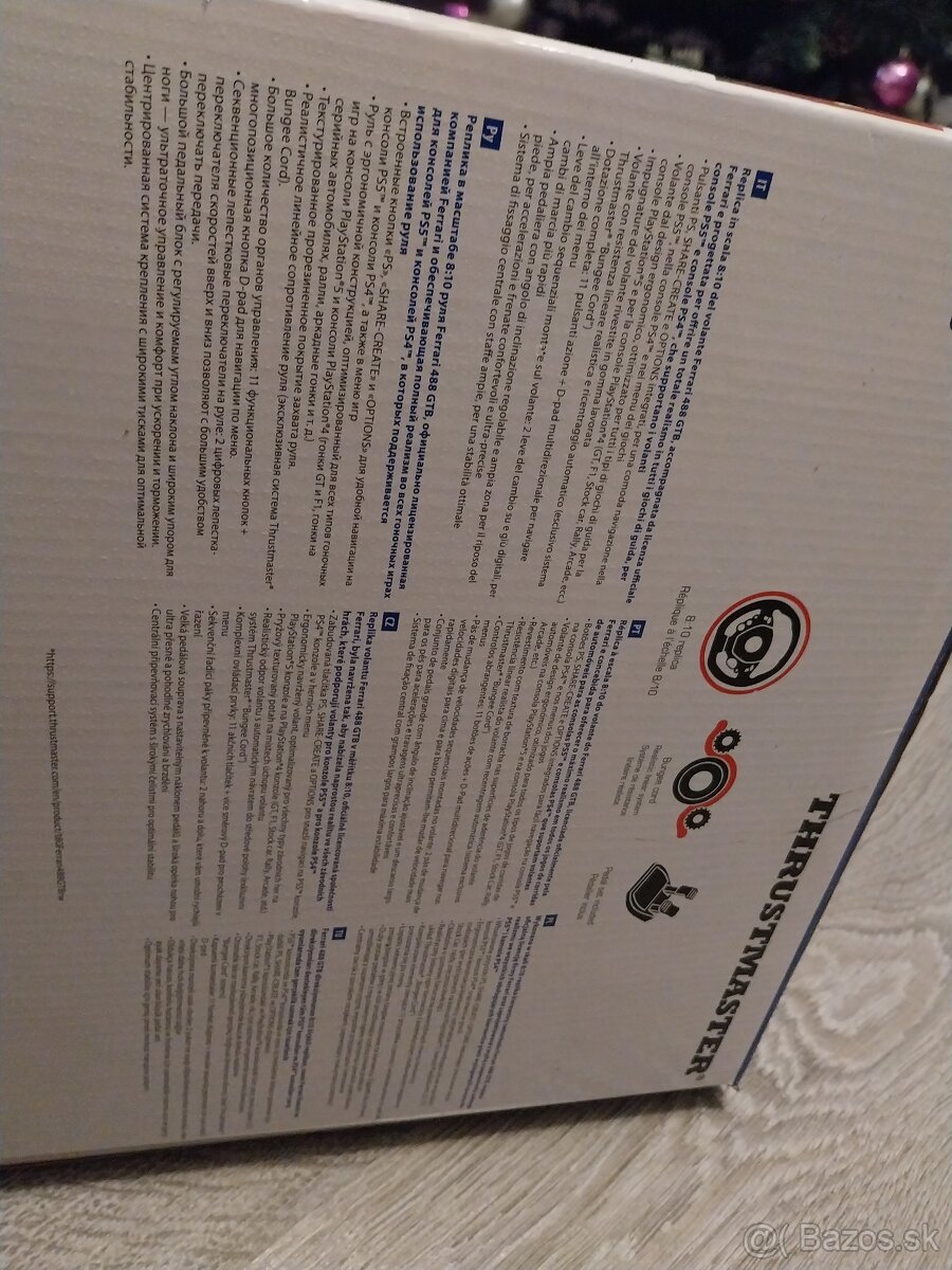 THURSTMASTER T80 volant s brzdami - 3