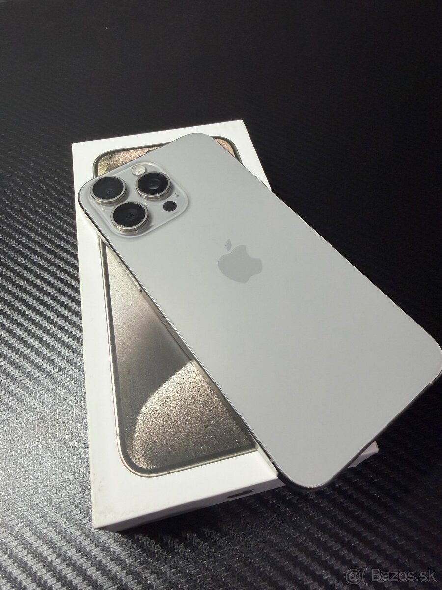 iPhone 15 Pro Max 256GB Natural Titanium - 3