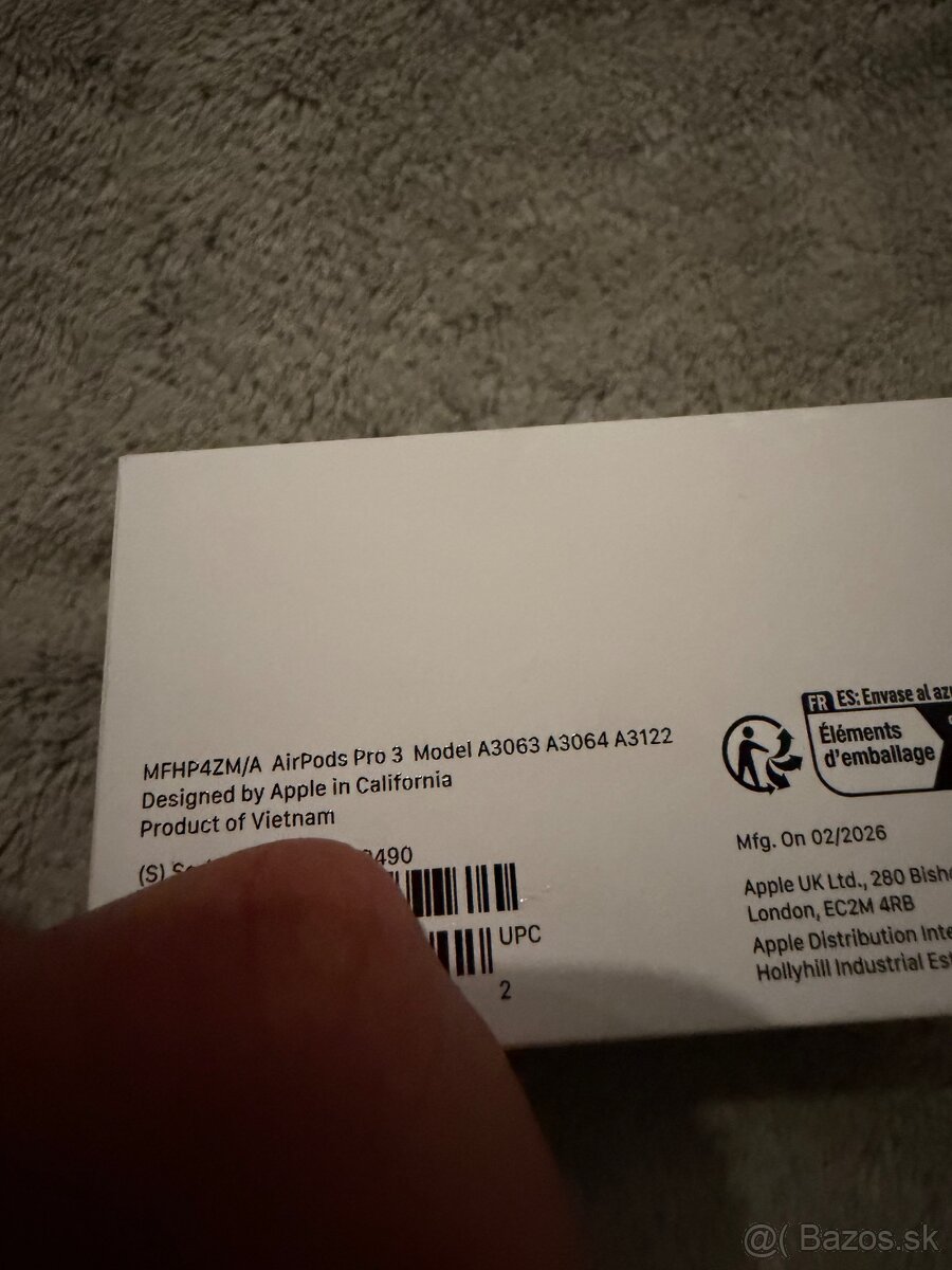 Predám slúchadla Apple AirPods 3 pro - 3