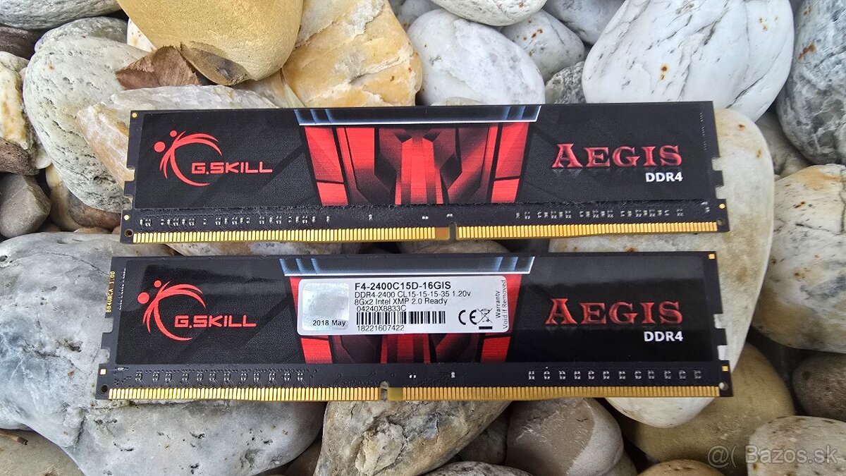 DDR4 2x8gb RAM G Skill Aegis - 3