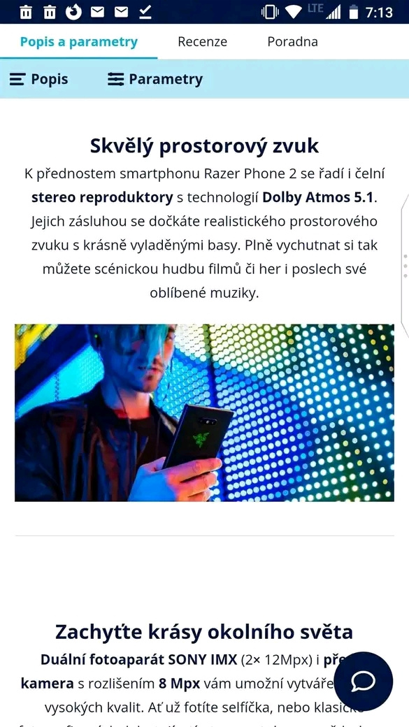 Razer Phone 2 herní - 3