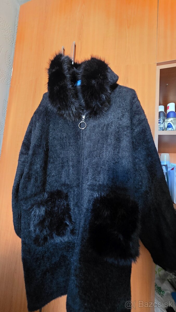 Alpaka sveter čierny uni - 3