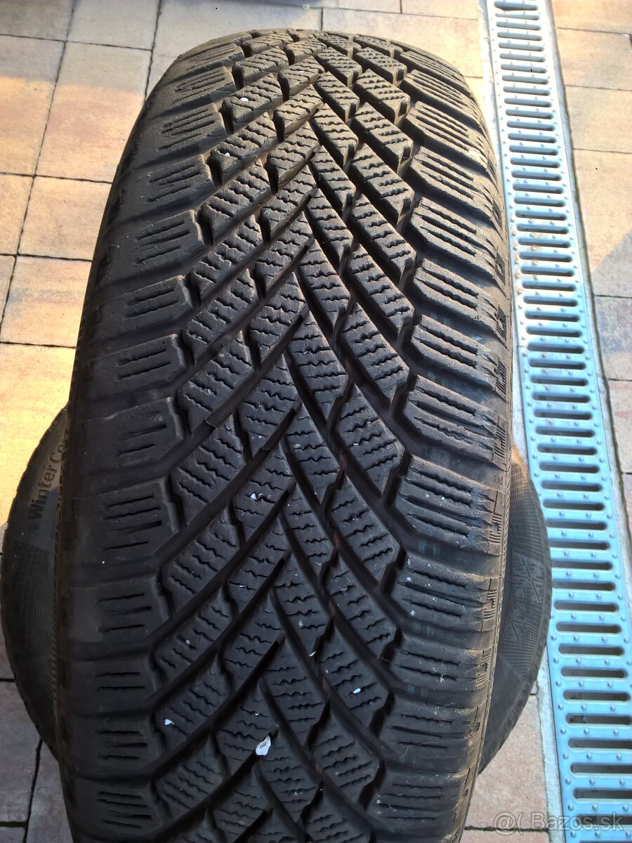 2 ks ZIMNÉ 185/60 R16 86H CONTINENTAL 7 mm 2020 LEN 15-€/kus - 3