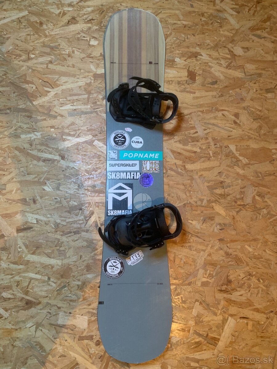 Snowboard DREAMSCAPE + viazanie – zachovalý stav - 3