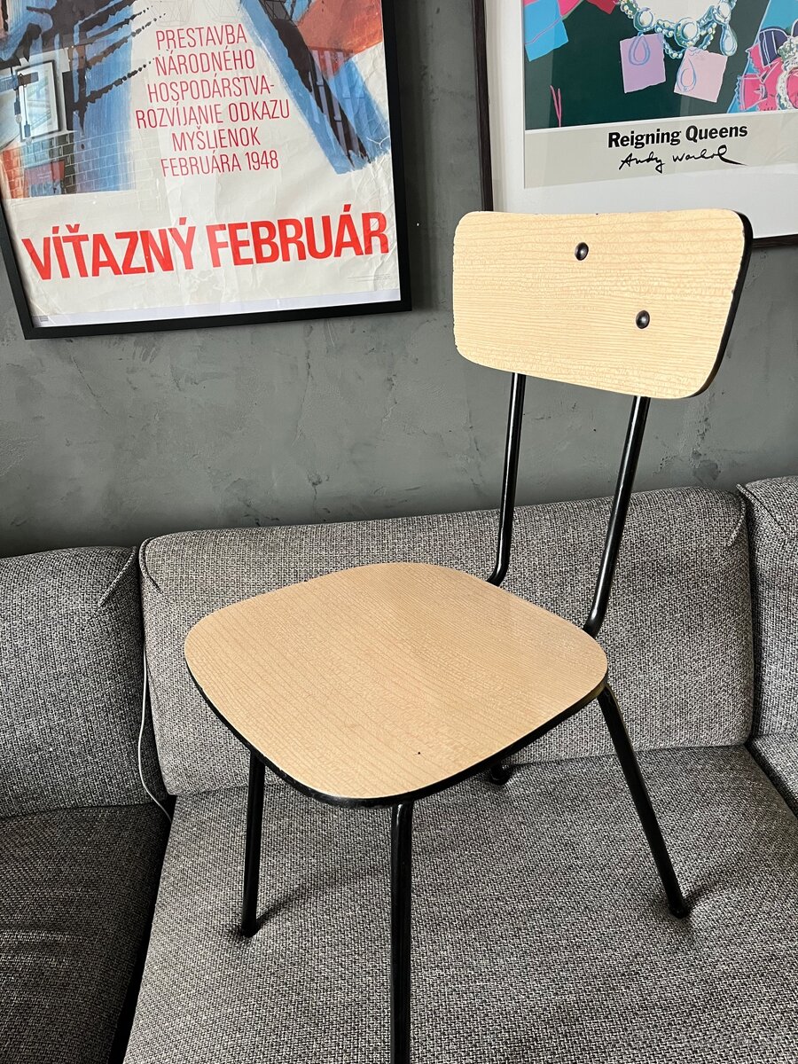 Jedálenská industriálna stolička - 3