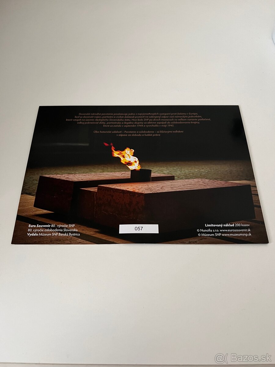 0€ bankovky 80.výročia SNP - folder - 3