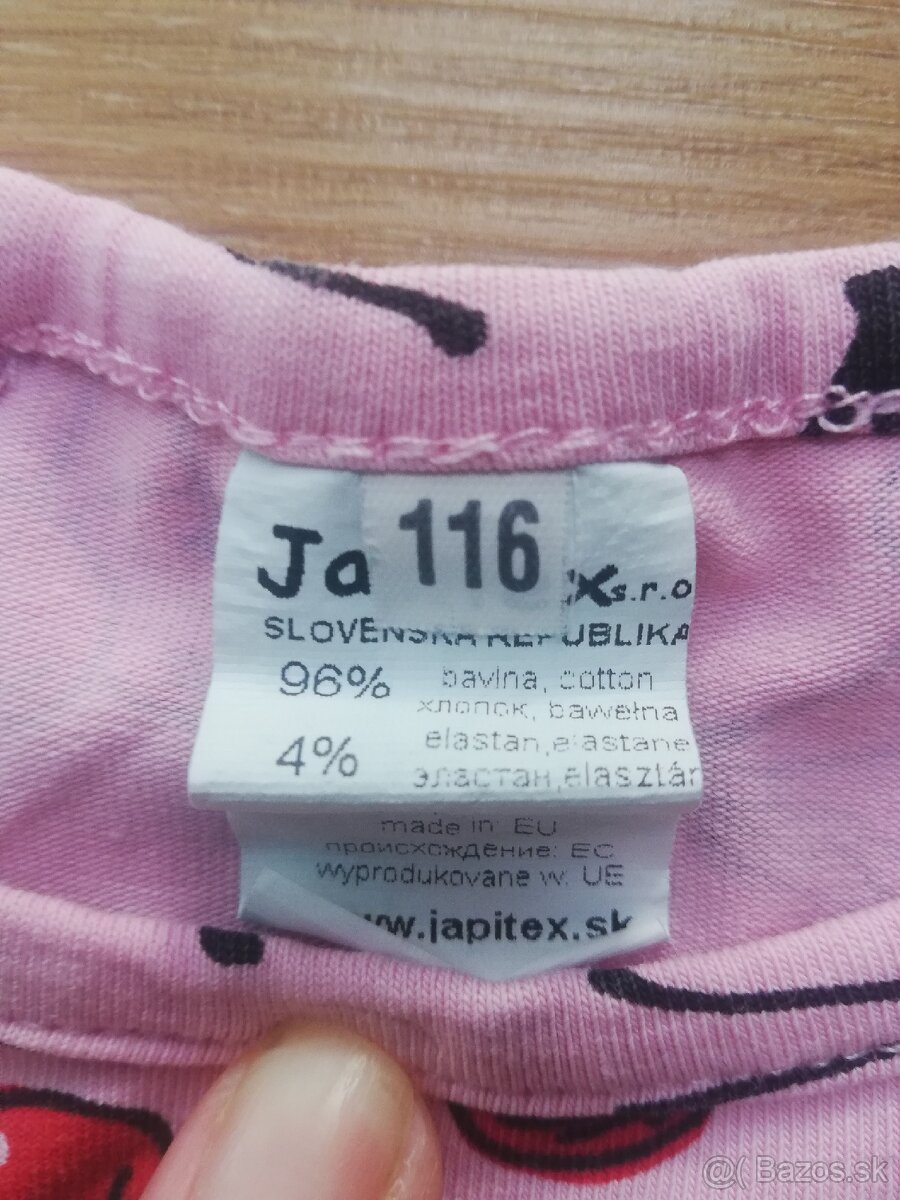 Tričko Japitex 116 - 3