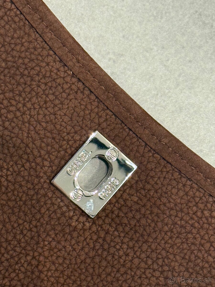Chanel - Hnedá semišová kabelka - 3