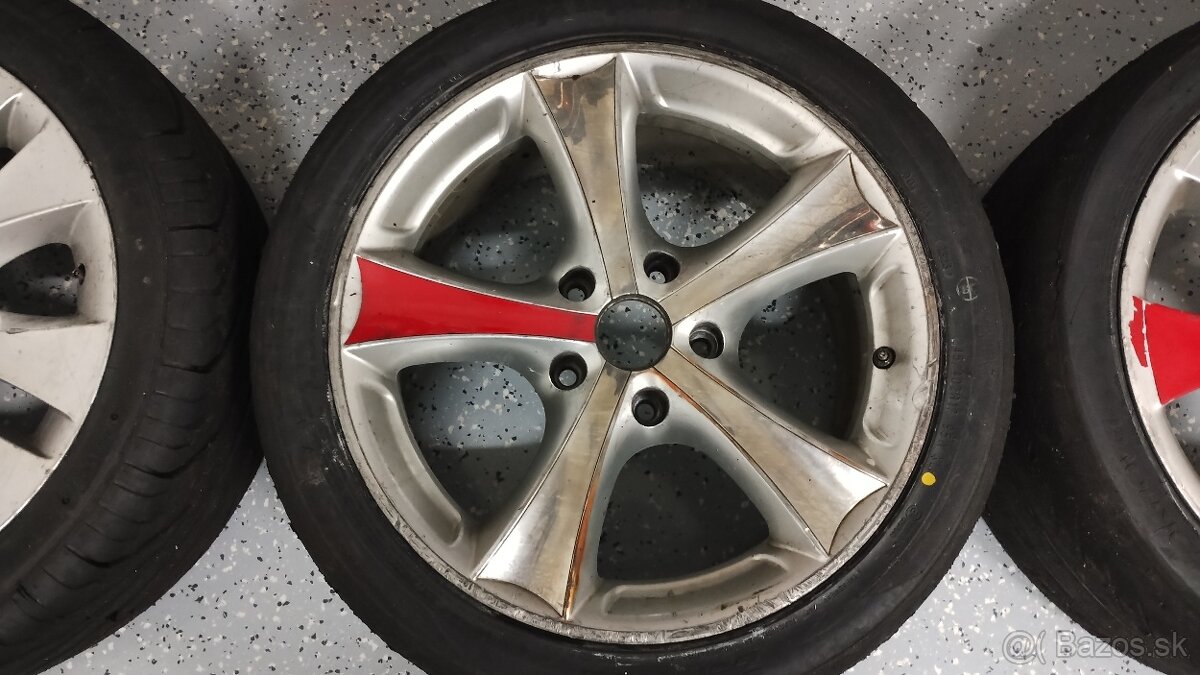 Disky 5x120 R17 8J ET40 STREDOVA DIERA 72,6 - 3