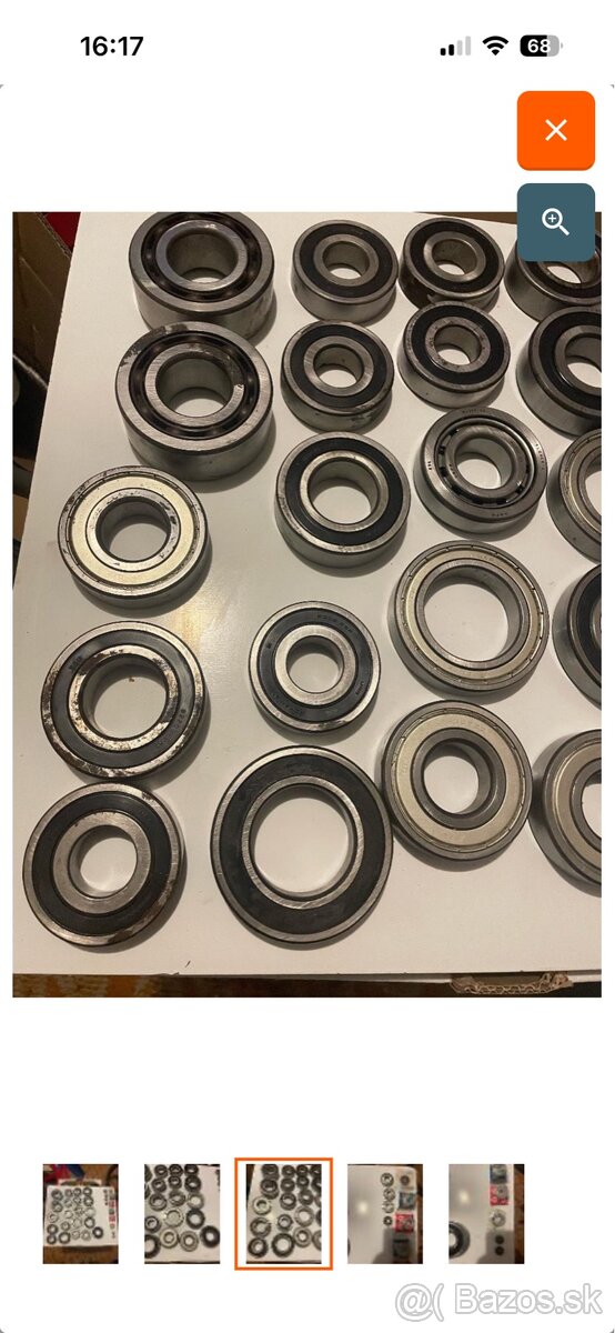 Ložiská 33 ks - 3