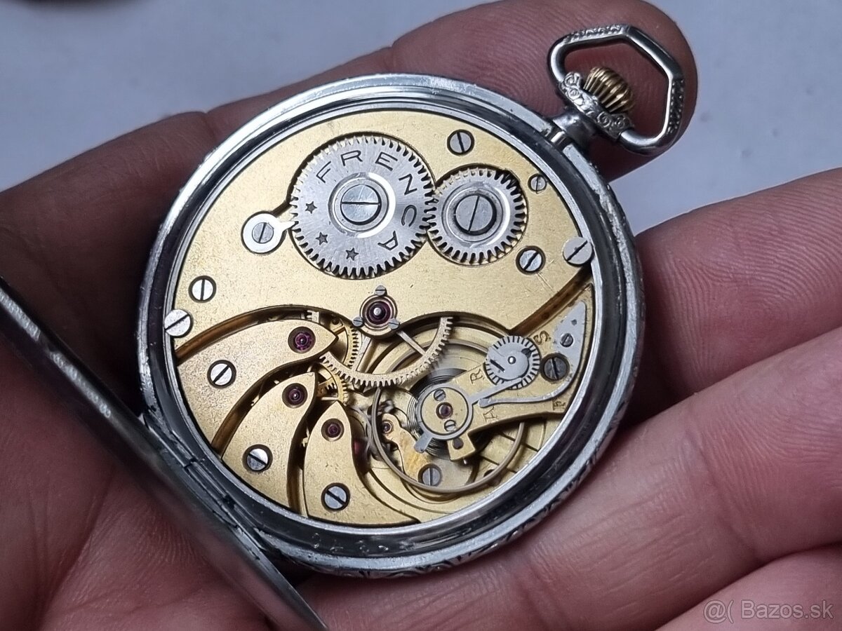 Vreckové hodinky,Frenca. - 3