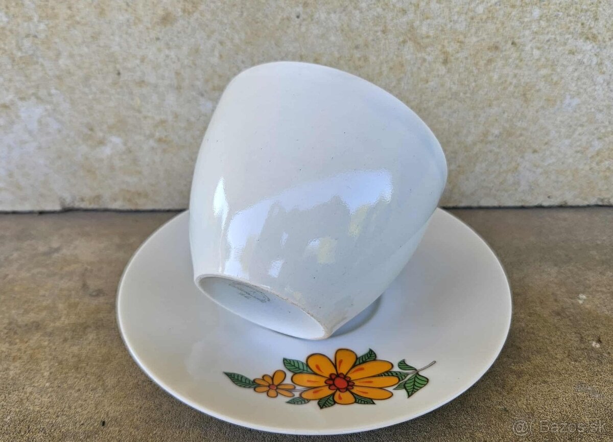 5 ks šálok s podšálkami - 3