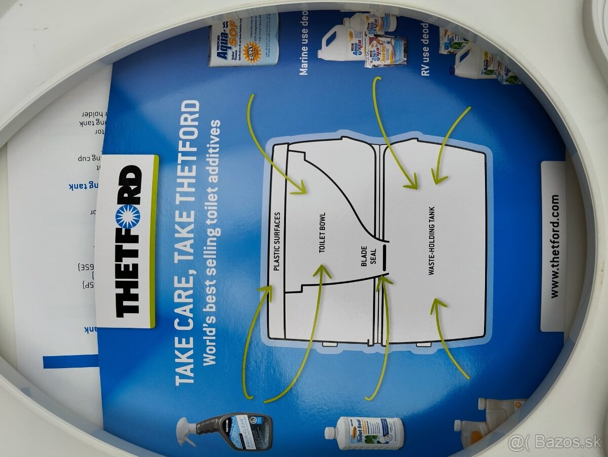 Chemická prenosná toaleta WC - 3