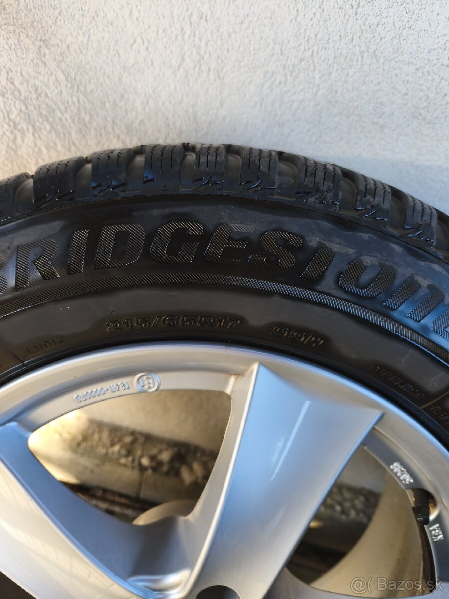 Predám sadu zimných pneumatík na alu diskoch. - 3