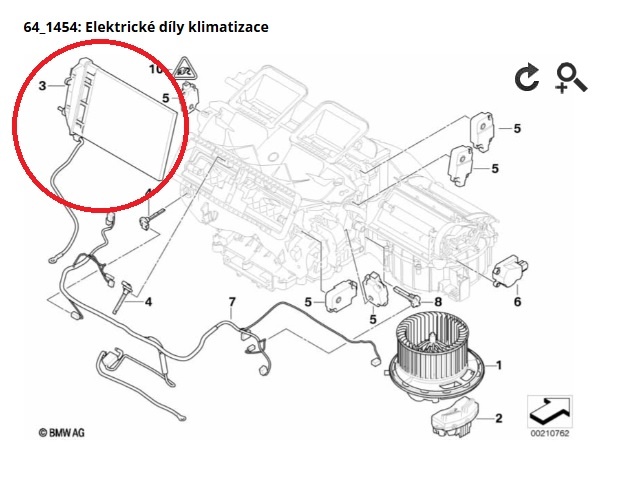 BMW E9.. 64119153884 - 3