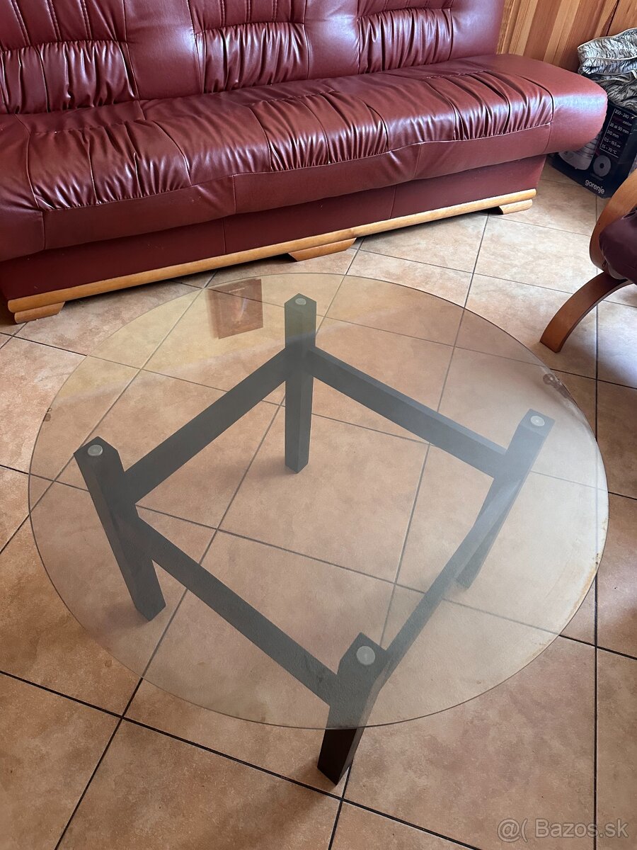 Okrúhly konferenčný stolík priemer 80cm - 3