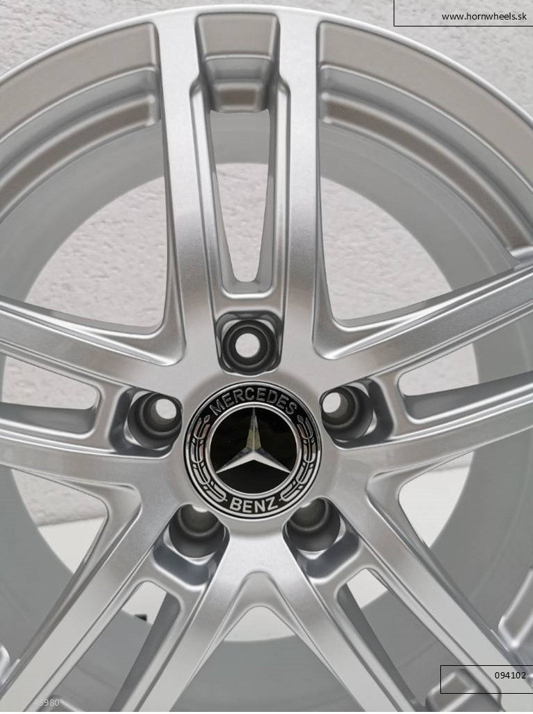 Nové Dezent Mercedes 7,5X17 ET36 5X112 Alu disky 1204 - 3