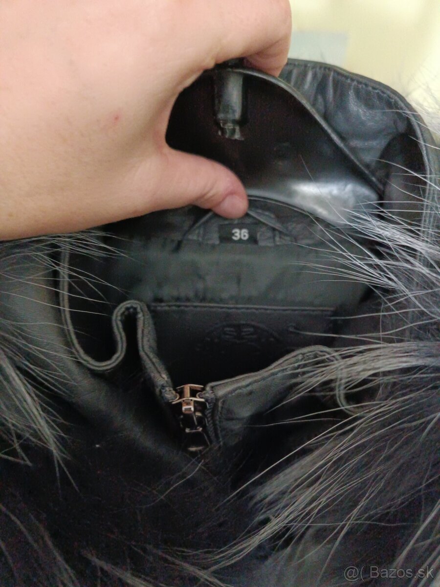 Dámska bunda z pravej kože. - 3