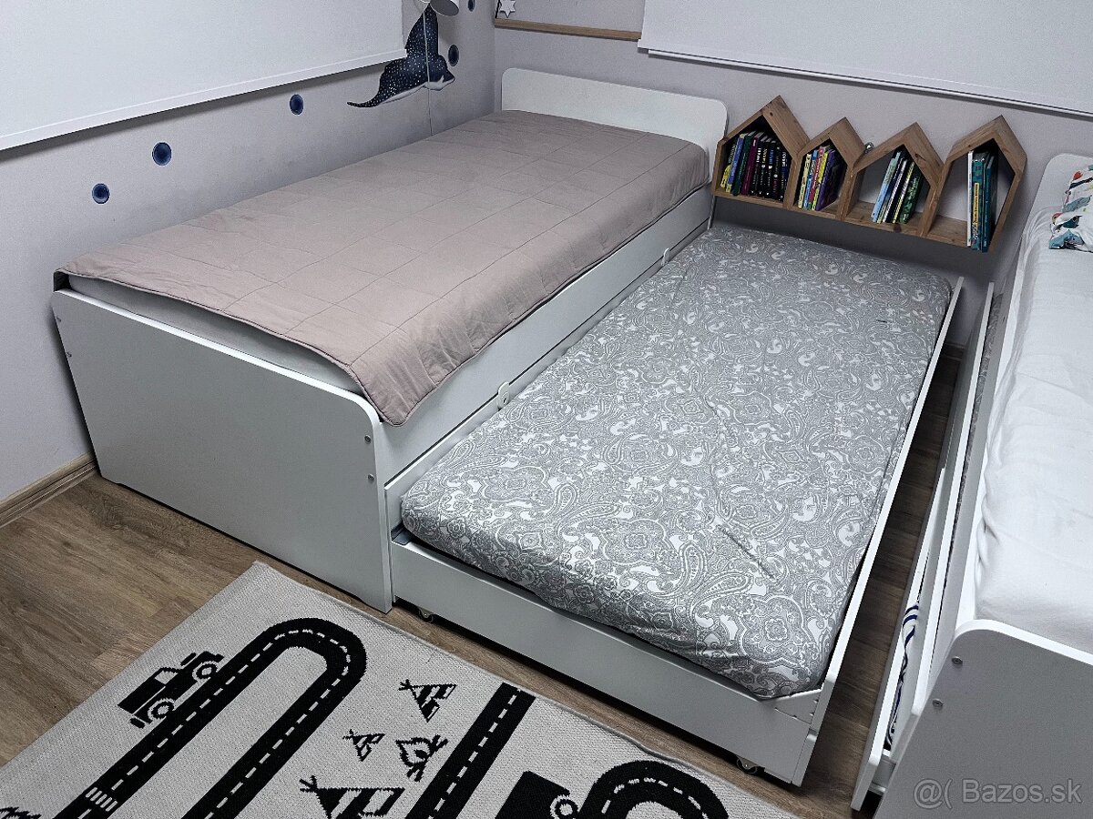 2 x IKEA SLÄKT – rozkladacia posteľ s úložným priestorom - 3