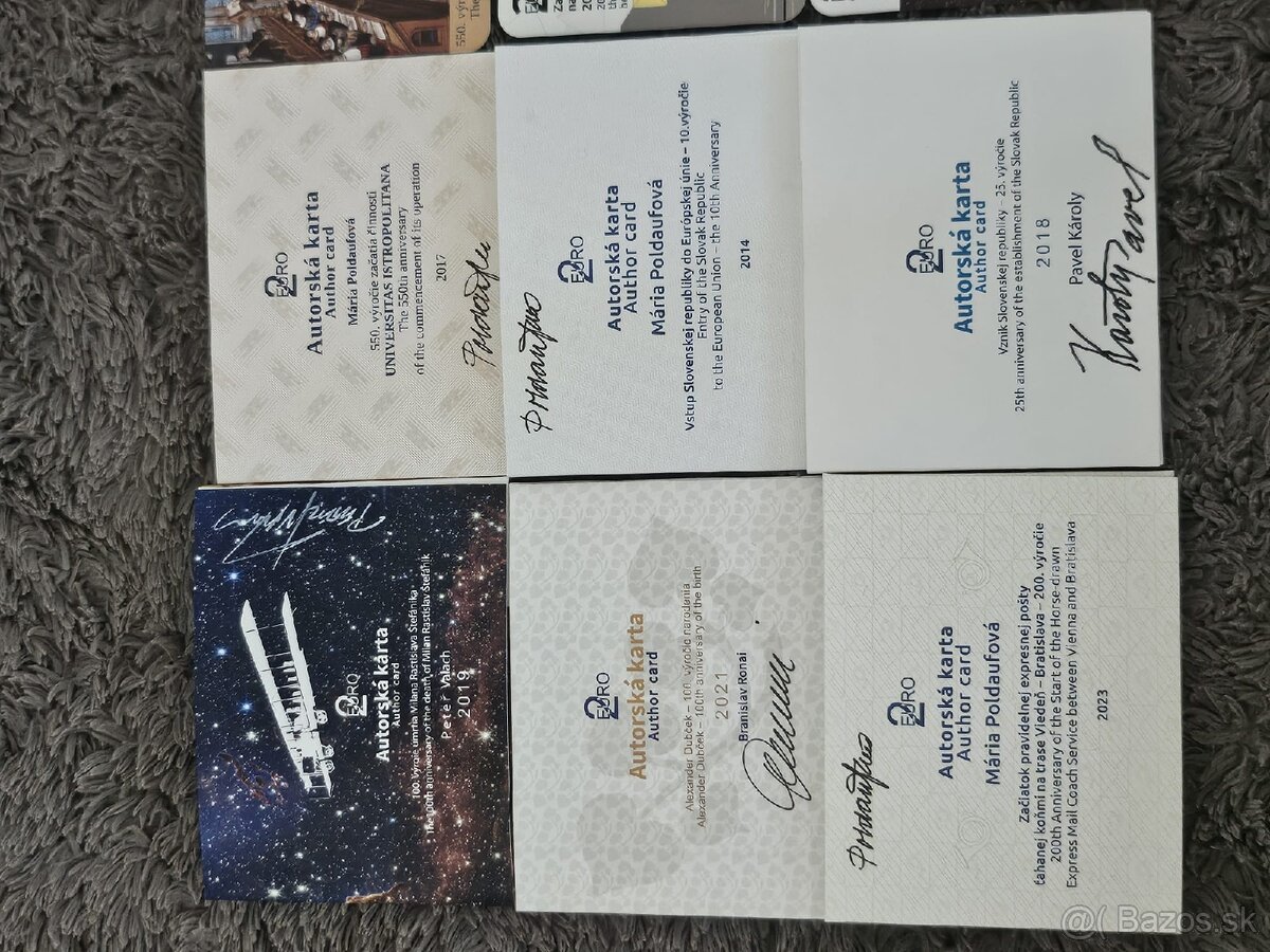 2€ pamätná minca Emisia Autora Coincard - 3