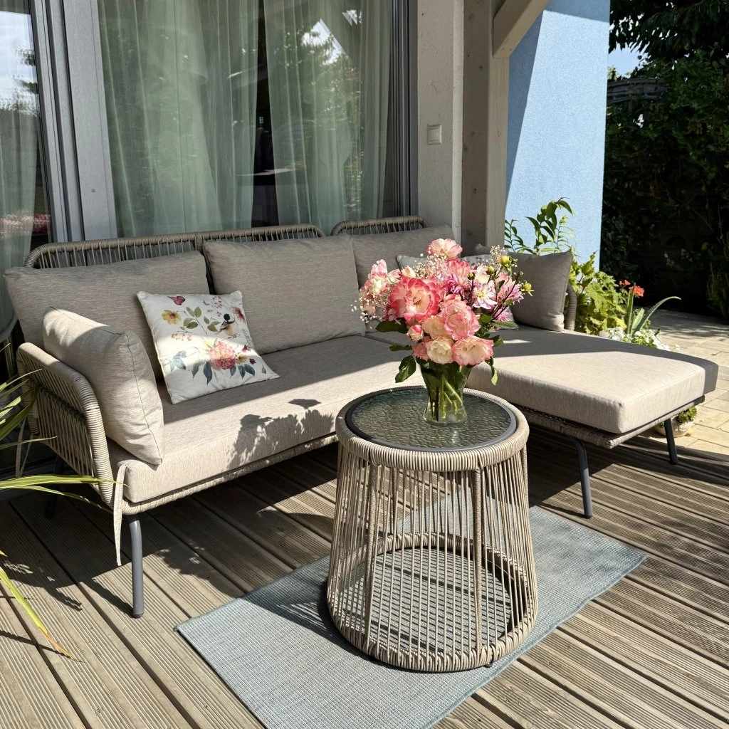 Ratanová rohová sedačka Jana - 3