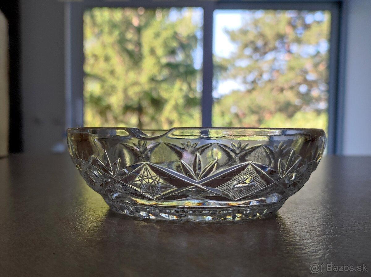 Predám poháre kryštál a džbán, popolník - 3