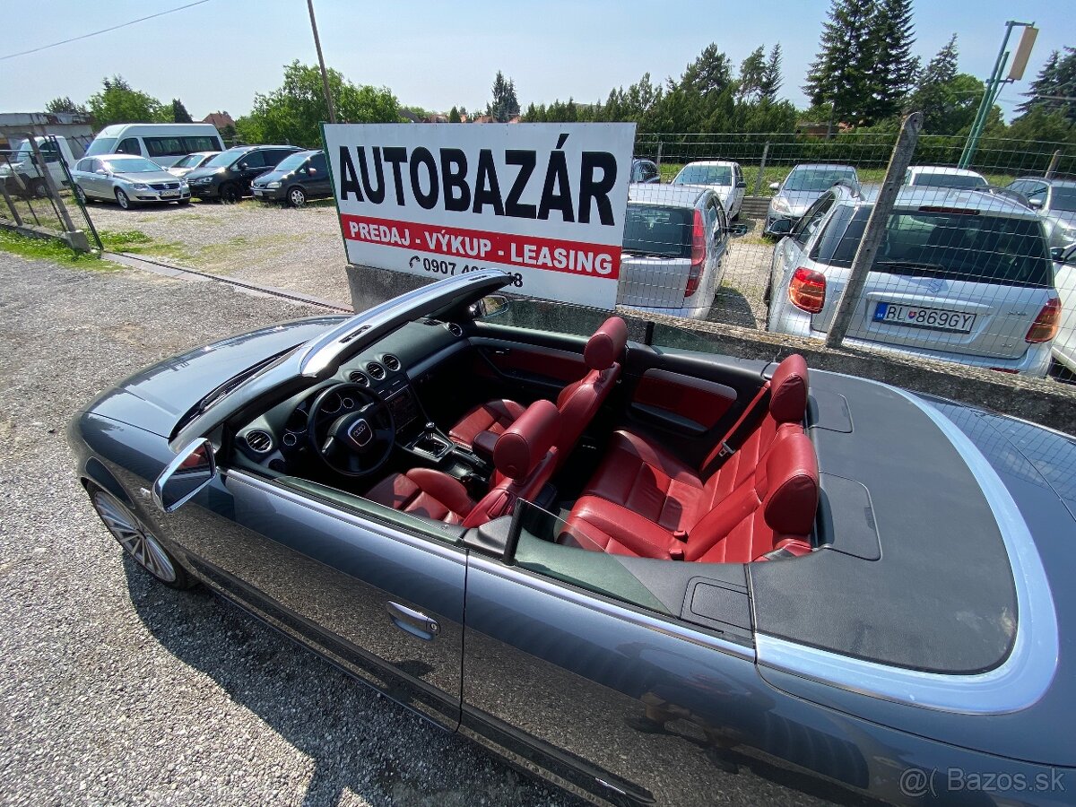 Audi A4 Cabrio 2.0TDi 100kw Kabriolet, Rok výroby 2007 - 3