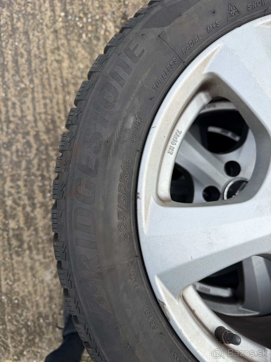Komplet sada kolies Ford elektróny a pneu 205/55 R16 - 3