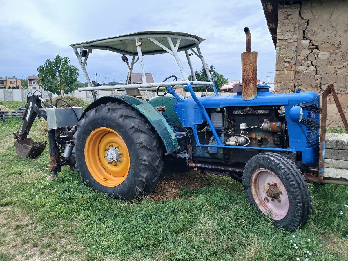 Bager Zetor Super 50 + podkop UNC - 3