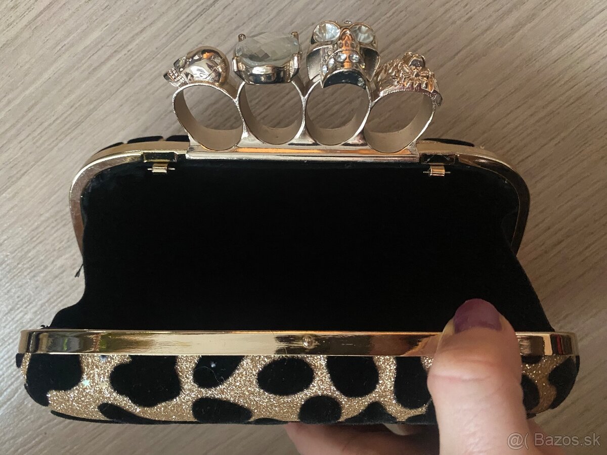nová leopardia clutch kabelka - 3