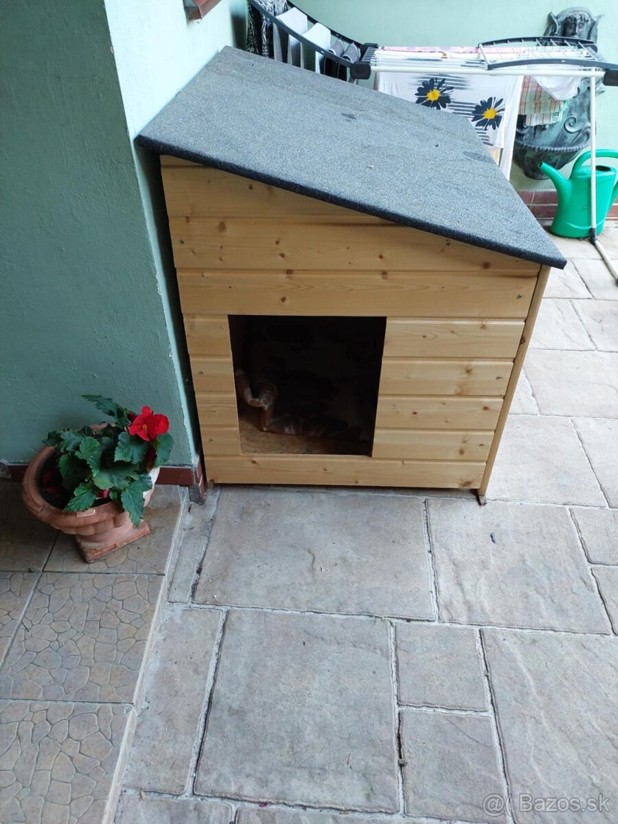 Predám zateplenú psiu budú pre väčšie psy. - 3