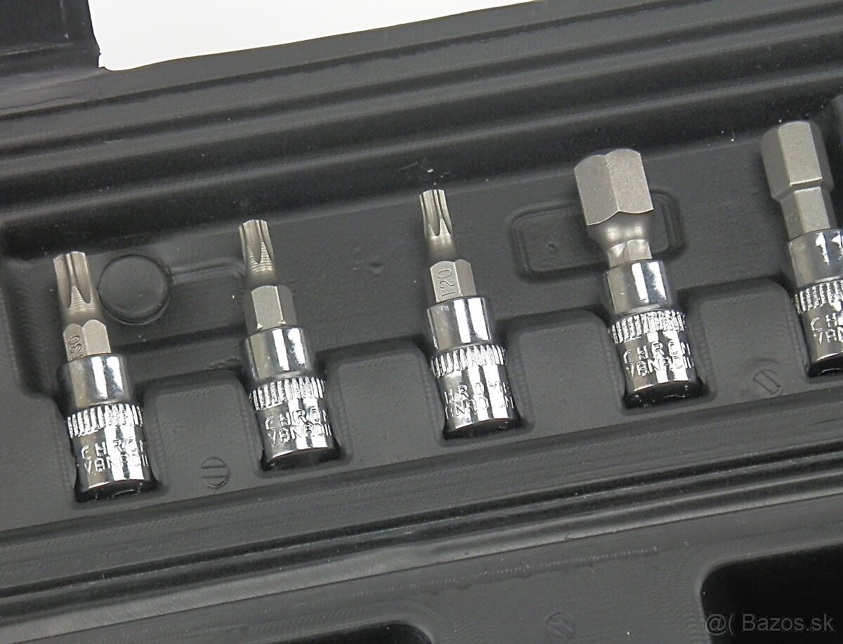 Momentový kľúč 1/4" 5-25Nm 11 ks sada - 3