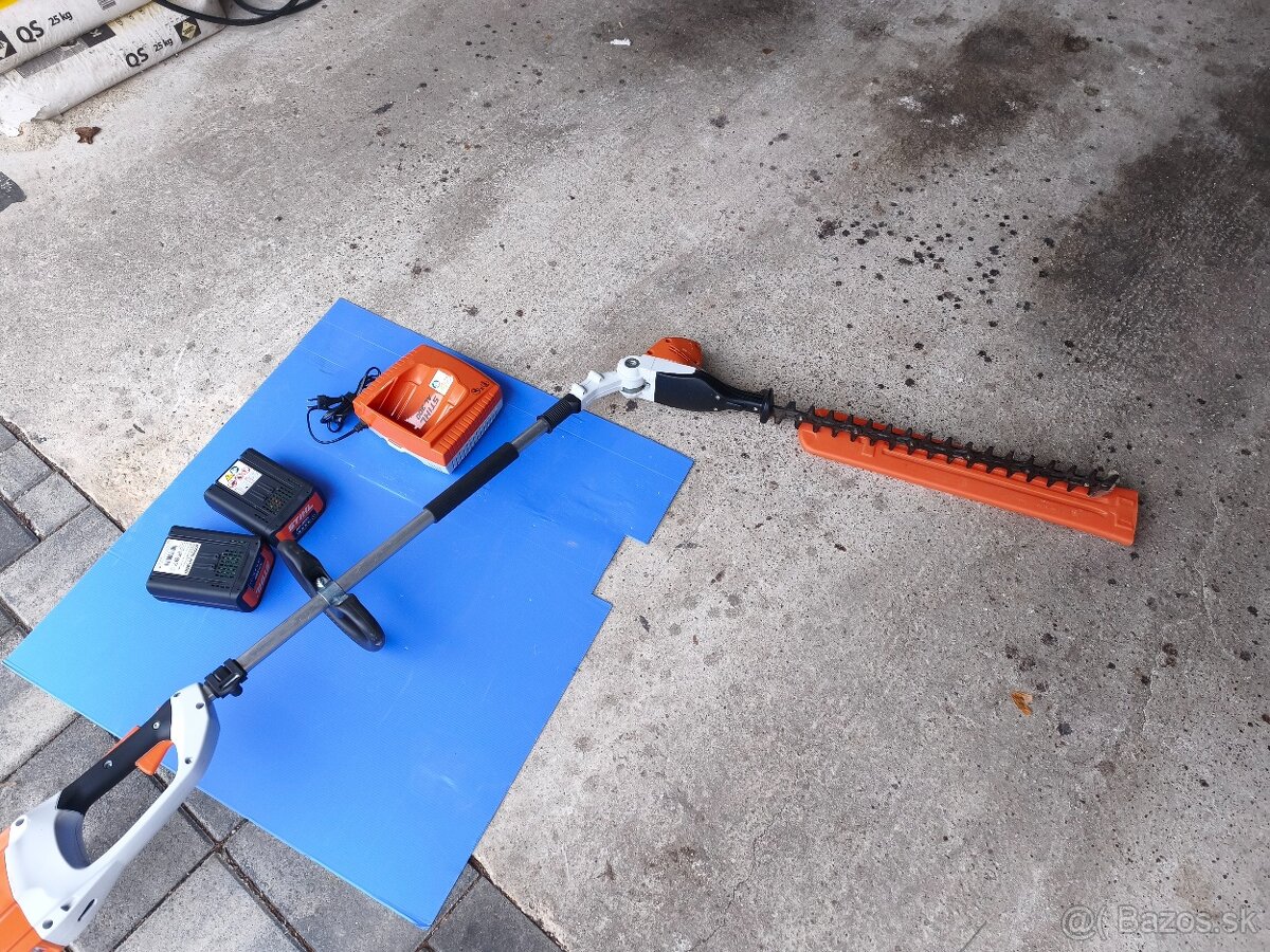 Predam Stihl HLA 65 + nabijacka + baterie - 3