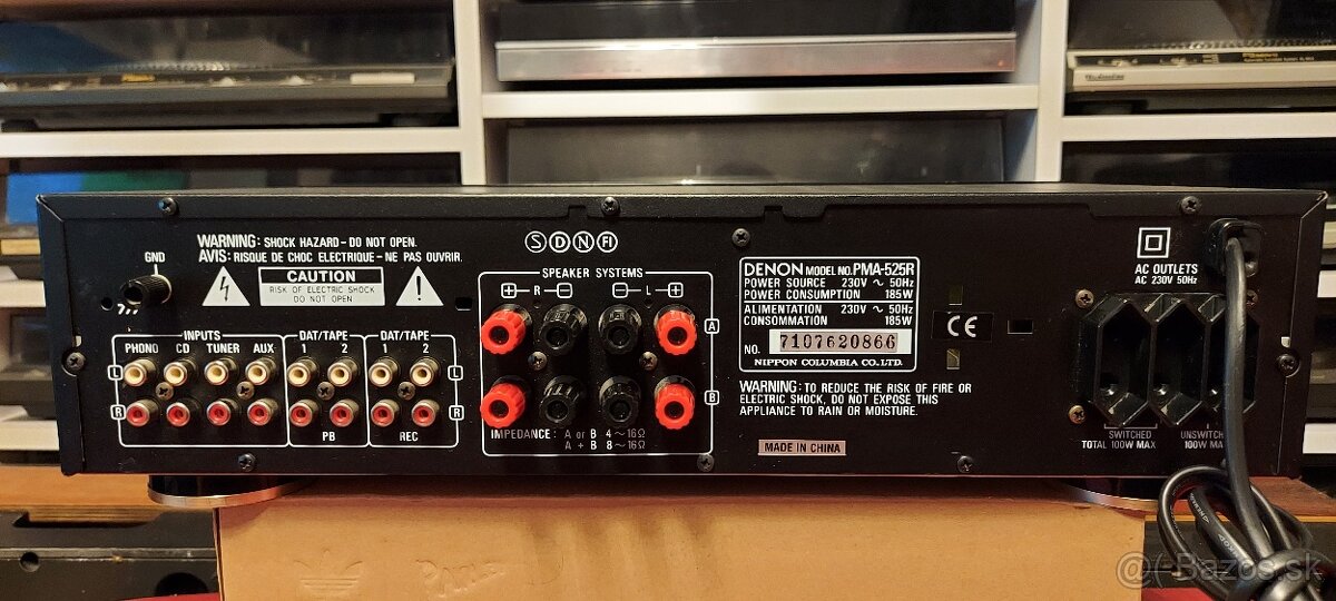 Predám zosilovače Denon, JVC a Pioneer - 3