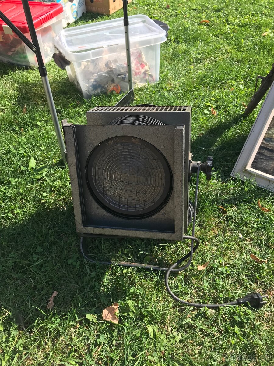 Divadelné svetlo retro. Industriálna lampa. - 3