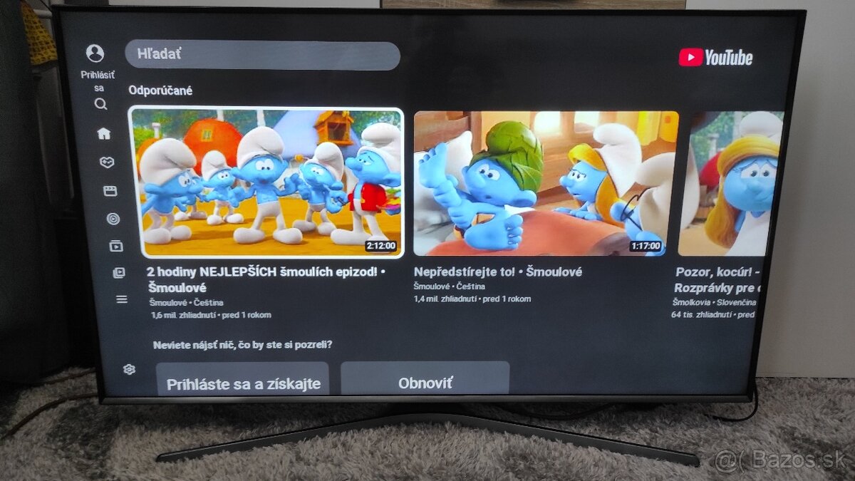 Predám 121cm SMART LED televízor Samsung 48" - 3