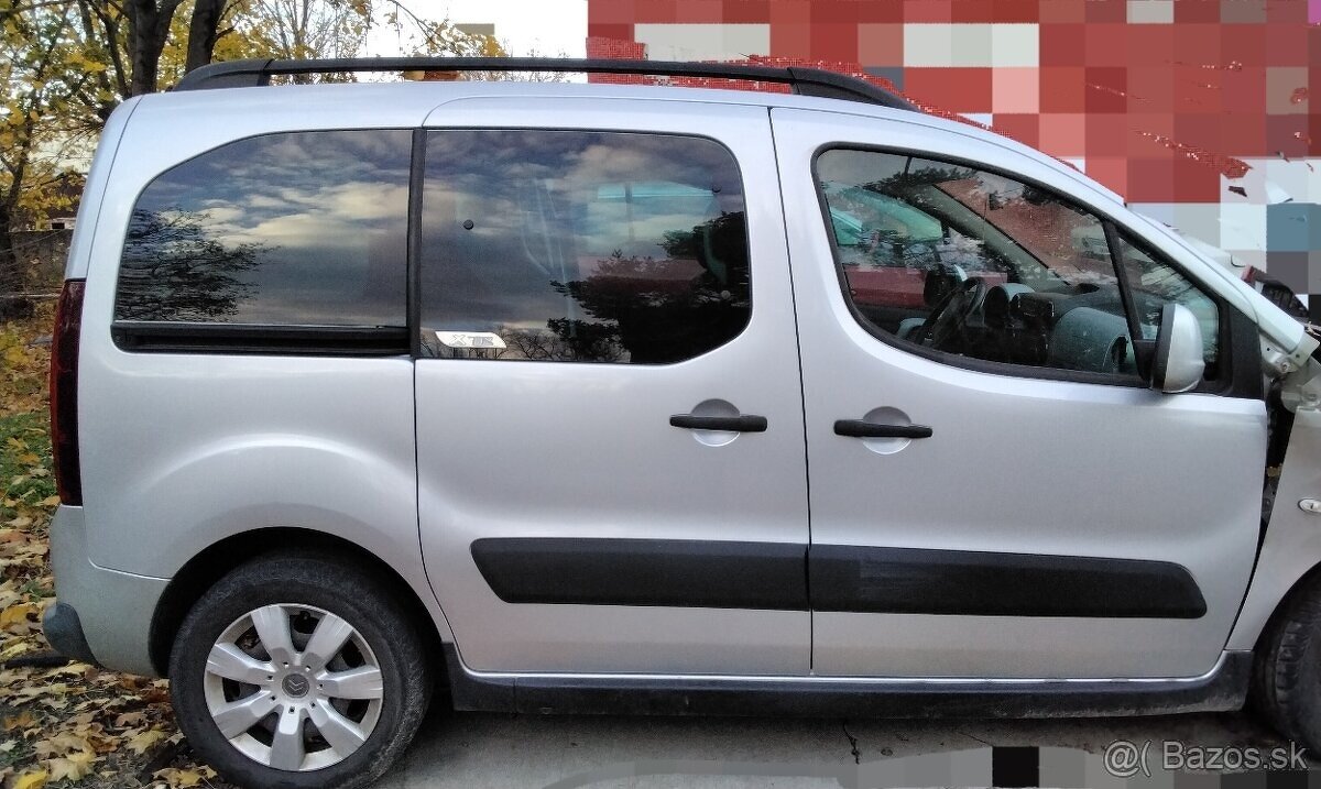 CITROEN BERLINGO 2013 1.6 predám motor 5FS, DVERE, PIATE DVE - 3
