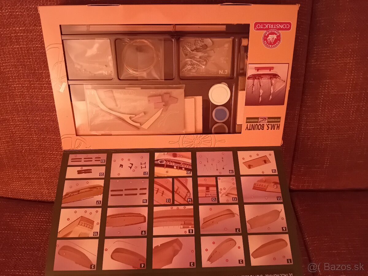 Drevene modely lodi - 3