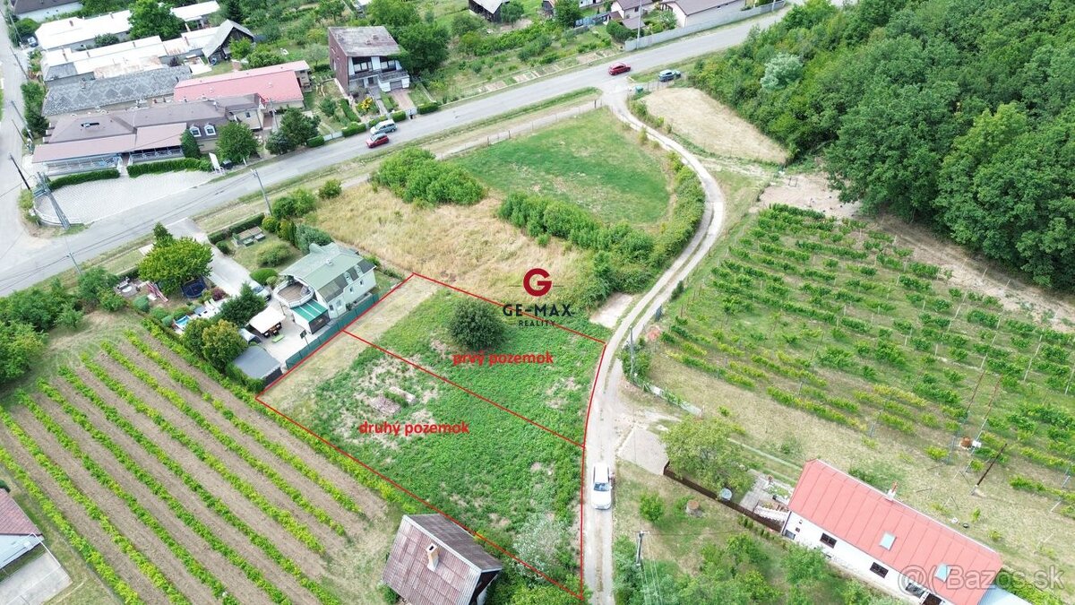 NA PREDAJ 2 STAVEBNÉ POZEMKY – každý cca 440 m² – IDEÁLNE NA - 3