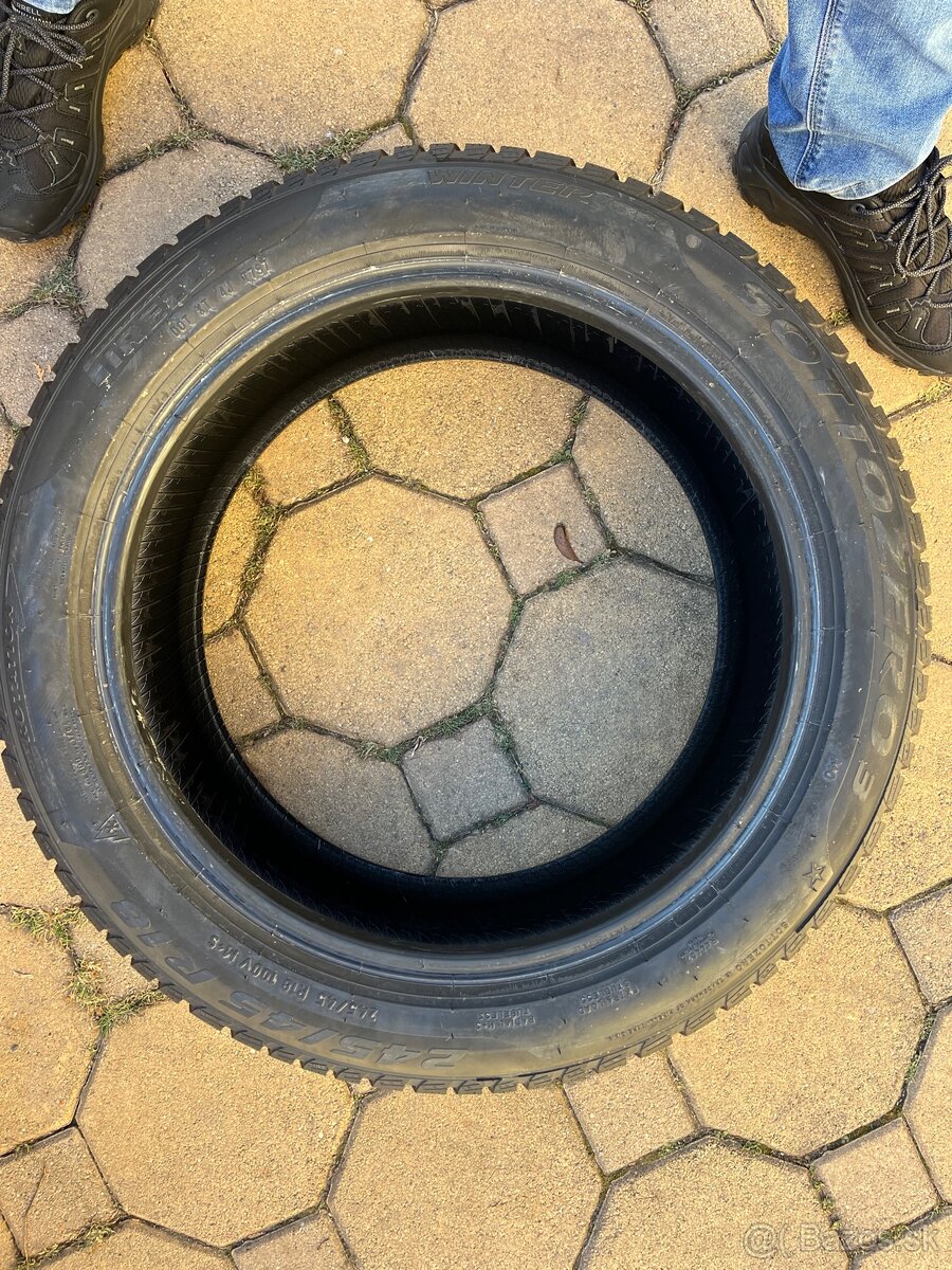 245/45 R18 100V XL. Pirelli zimne - 3